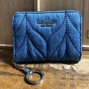 Kate Spade New York Briar Lane Quilted Denim Dani Wallet